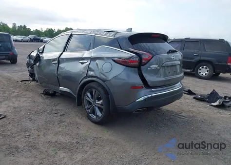 2021 Nissan Murano Platinum Fwd from USA, damaged, VIN 5N1AZ2DJ0MC104920
